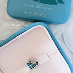 Disney x Pandora World of Frozen Anna & Elsa Sleigh blue sterling-silver and enamel Bead by The Alternative Bead. Your official Disney x Pandora Retailer from Germany