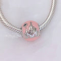 Disney x Pandora Disney Parks Family Fun Charm (797994CZ) pink and silver sterling-silver and enamel Bead by The Alternative Bead. Your Jewelry Retailer from Germany