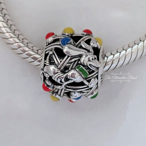 Disney x Pandora Pixar Parks Toy Story Land Charm silver and red and yellow sterling-silver and enamel Bead by The Alternative Bead. Your official Disney x Pandora Retailer from Germany