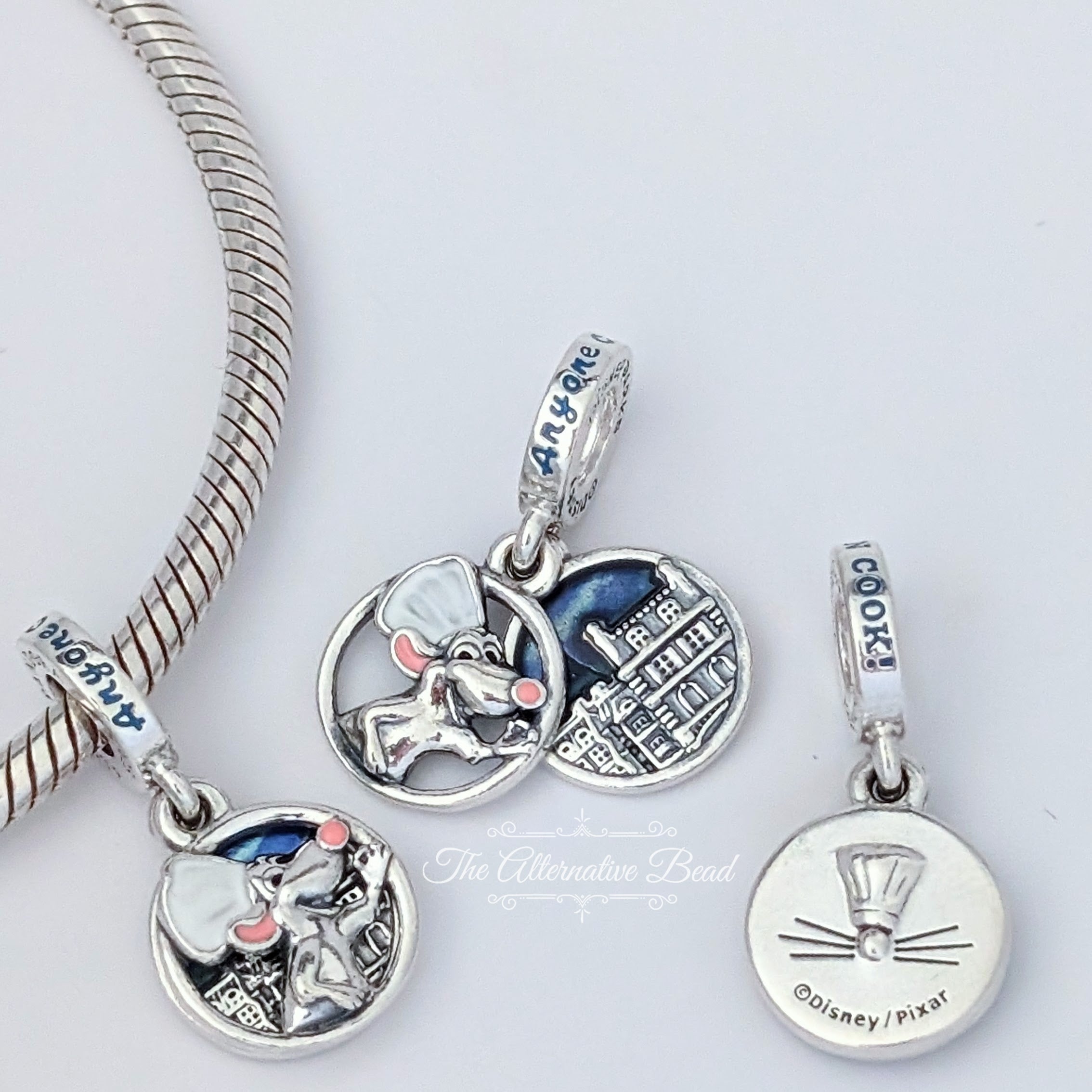 Disney x Pandora Ratatouille Remy Dangle silver sterling-silver Dangle by The Alternative Bead. Your official Disney x Pandora Retailer from Germany