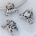 Disney x Pandora Disney 100th Anniversary Cinderella's Enchanted Carriage Dangle Charm (792553C01) silver and gold sterling-silver and gold Bead by The Alternative Bead. Your Jewelry Retailer from Germany