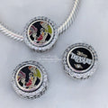 Disney x Pandora Disney Cruise Line Treasure Peter Pan & Captain Hook Charm silver and multicolor and green and red and black sterling-silver and enamel Collectors Set by The Alternative Bead. Your official Disney x Pandora Retailer from Germany
