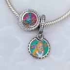 Disney x Pandora EPCOT Flower Garden Festival Set Alice in Wonderland 2025 silver and purple and green sterling-silver and enamel Collectors Set by The Alternative Bead. Your official Disney x Pandora Retailer from Germany