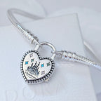 Disney x Pandora Fantasyland Castle Heart Bracelet (597993PCZMX)) silver sterling-silver Bracelet by The Alternative Bead. Your Jewelry Retailer from Germany