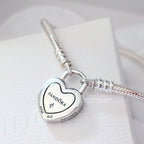 Disney x Pandora Fantasyland Castle Heart Bracelet (597993PCZMX)) silver sterling-silver Bracelet by The Alternative Bead. Your Jewelry Retailer from Germany