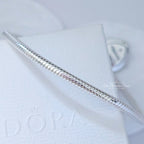 Disney x Pandora Fantasyland Castle Heart Bracelet (597993PCZMX)) silver sterling-silver Bracelet by The Alternative Bead. Your Jewelry Retailer from Germany