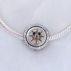 Disney x Pandora Mickey double sided Charm World of Color multicolor and silver sterling-silver and enamel Bead by The Alternative Bead. Your official Disney x Pandora Retailer from Germany