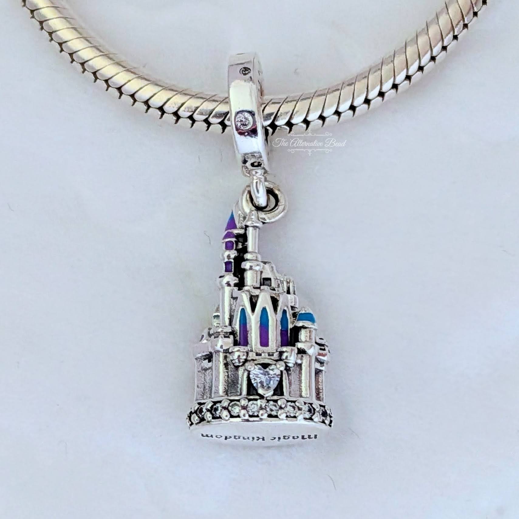 Cinderella Castle Magic Kingdom Dangle Charm