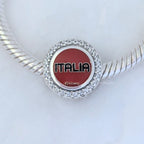 Disney x Pandora Mickey Mouse Italy (EPCOT World Showcase) silver and red sterling-silver and enamel Bead by The Alternative Bead. Your official Disney x Pandora Retailer from Germany