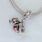 Disney x Pandora Stitch and The Hollywood Tower Hotel Dangle Charm silver and black and red sterling-silver Dangle by The Alternative Bead. Your official Disney x Pandora Retailer from Germany