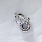 Disney x Pandora Stitch and The Hollywood Tower Hotel Dangle Charm silver and black and red sterling-silver Dangle by The Alternative Bead. Your official Disney x Pandora Retailer from Germany