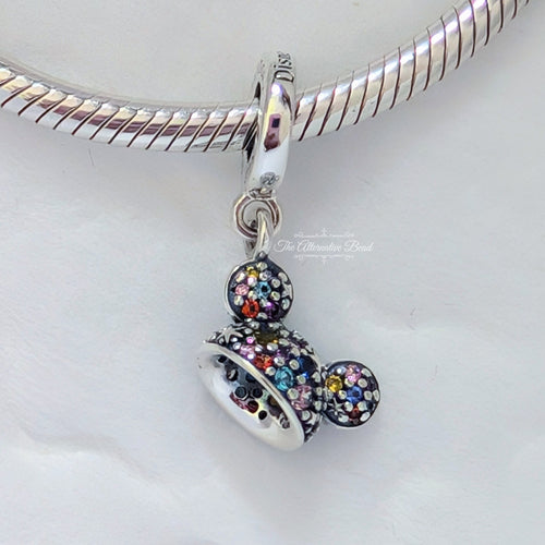 Disney x Pandora Disney Mickey Hat 70 Years Anniversary Charm Dangle silver sterling-silver Dangle by The Alternative Bead. Your official Disney x Pandora Retailer from Germany