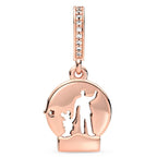 Disney x Pandora Walt Disney and Mickey Partners Charm rose-gold rose-gold-plated Dangle by The Alternative Bead. Your official Disney x Pandora Retailer from Germany