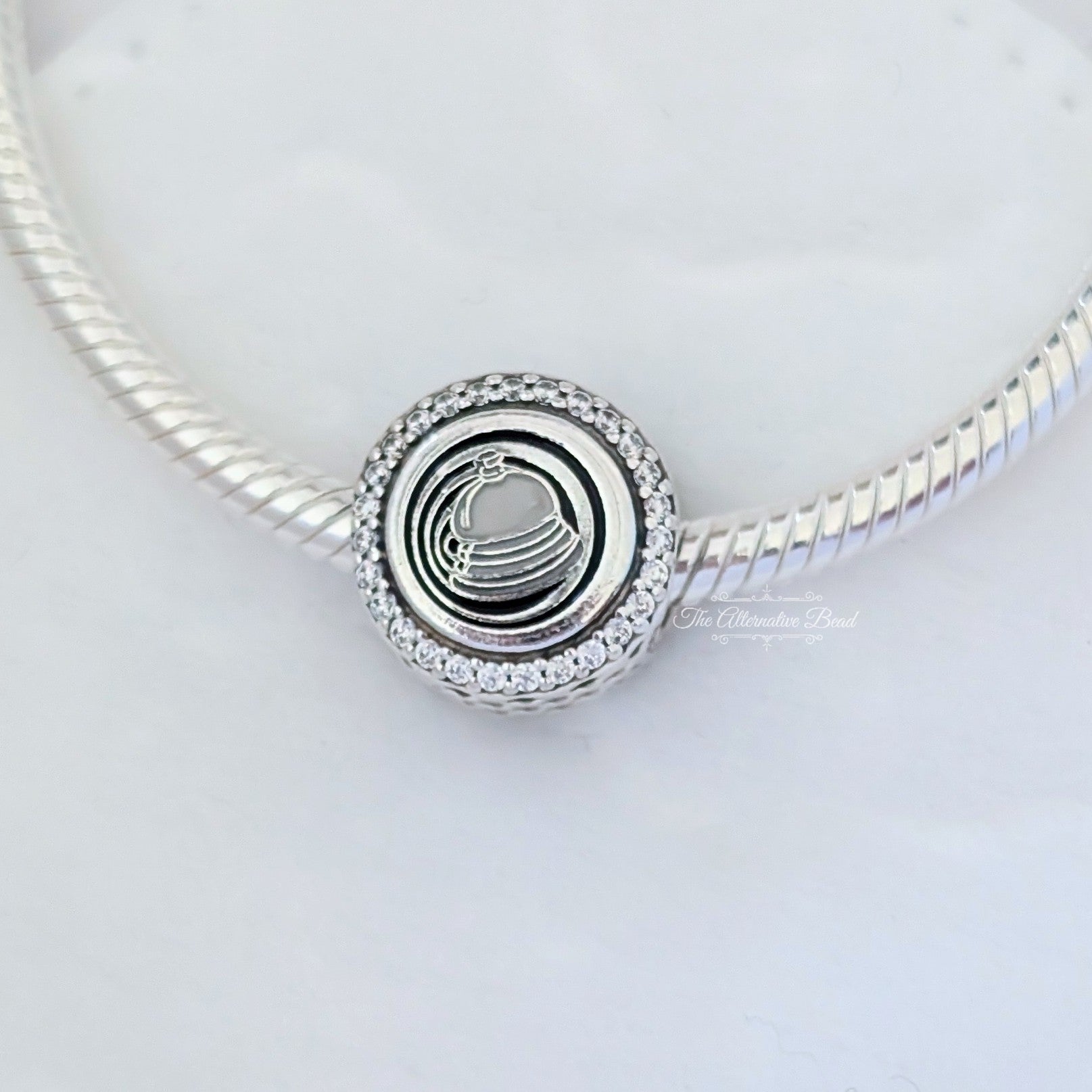 Disney x Pandora HTH Hollywood Tower Hotel (Tower of Terror) Charm Bead silver sterling-silver Bead by The Alternative Bead. Your official Disney x Pandora Retailer from Germany