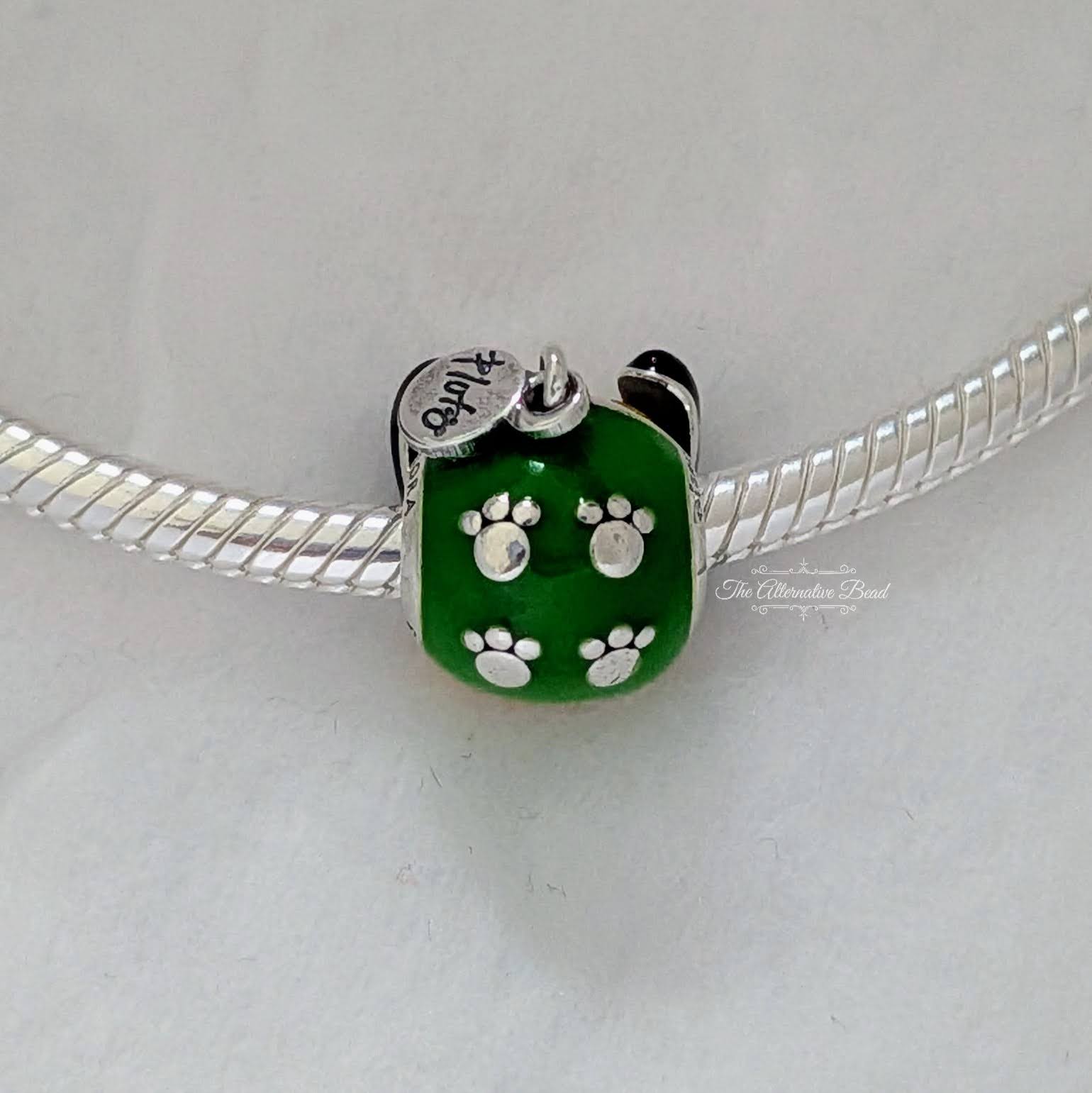 Disney x Pandora Pluto Icon Charm silver; black; yellow; green enamel; sterling-silver Bead by The Alternative Bead. Your Jewelry Retailer from Germany