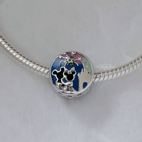Disney x Pandora Happily Ever After Fireworks Charm blue and pink sterling-silver and enamel Bead by The Alternative Bead. Your Jewelry Retailer from Germany