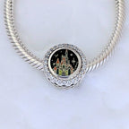 Disney x Pandora Mickey Halloween Charm 2025 silver and black and orange and multicolor sterling-silver and enamel Bead by The Alternative Bead. Your Jewelry Retailer from Germany