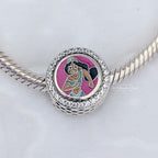 Disney x Pandora RunDisney 2025 Disneyland Princess Half Marathon 10k Jasmine silver and multicolor sterling-silver and enamel Bead by The Alternative Bead. Your Jewelry Retailer from Germany