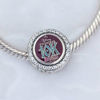 Disney x Pandora RunDisney 2025 Disneyland Princess Half Marathon 10k Jasmine silver and multicolor sterling-silver and enamel Bead by The Alternative Bead. Your Jewelry Retailer from Germany