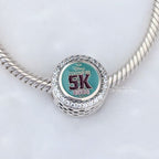 Disney x Pandora RunDisney 2025 Disneyland Princess Half Marathon 5k Mulan silver and multicolor sterling-silver and enamel Bead by The Alternative Bead. Your Jewelry Retailer from Germany