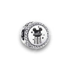 Disney x Pandora Walt Disney Studios Park Charm silver and black sterling-silver and enamel Bead by The Alternative Bead. Your Jewelry Retailer from Germany