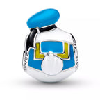 Disney x Pandora Donald Duck Icon Charm white & blue sterling-silver & enamel Bead by The Alternative Bead. Your Jewelry Retailer from Germany