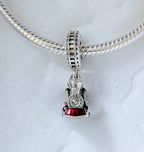 Disney x Pandora Walt Disney Train Dangle silver & red sterling-silver & enamel Dangle by The Alternative Bead. Your Jewelry Retailer from Germany