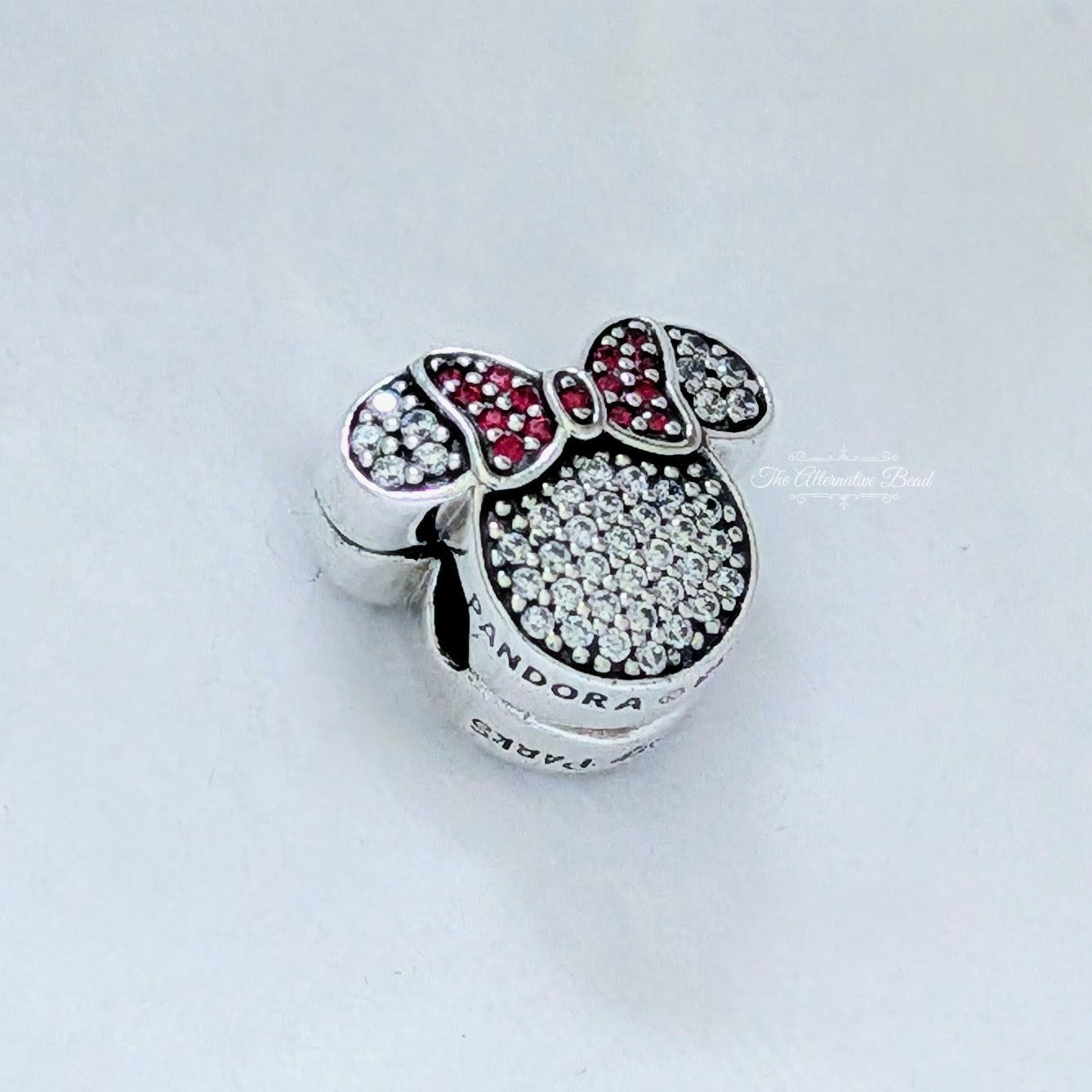 Disney x Pandora Minnie Mouse Clip silver sterling-silver Clip by The Alternative Bead. Your Jewelry Retailer from Germany