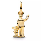 Disney x Pandora Walt Disney and Mickey Mouse "Partners" Statue Dangle gold gold-plated Dangle by The Alternative Bead. Your Jewelry Retailer from Germany