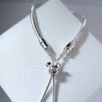 Disney x Pandora Mickey Mouse Snake Chain Slider Bracelet silver sterling-silver Bracelet by The Alternative Bead. Your Jewelry Retailer from Germany