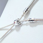 Disney x Pandora Mickey Mouse Snake Chain Slider Bracelet silver sterling-silver Bracelet by The Alternative Bead. Your Jewelry Retailer from Germany