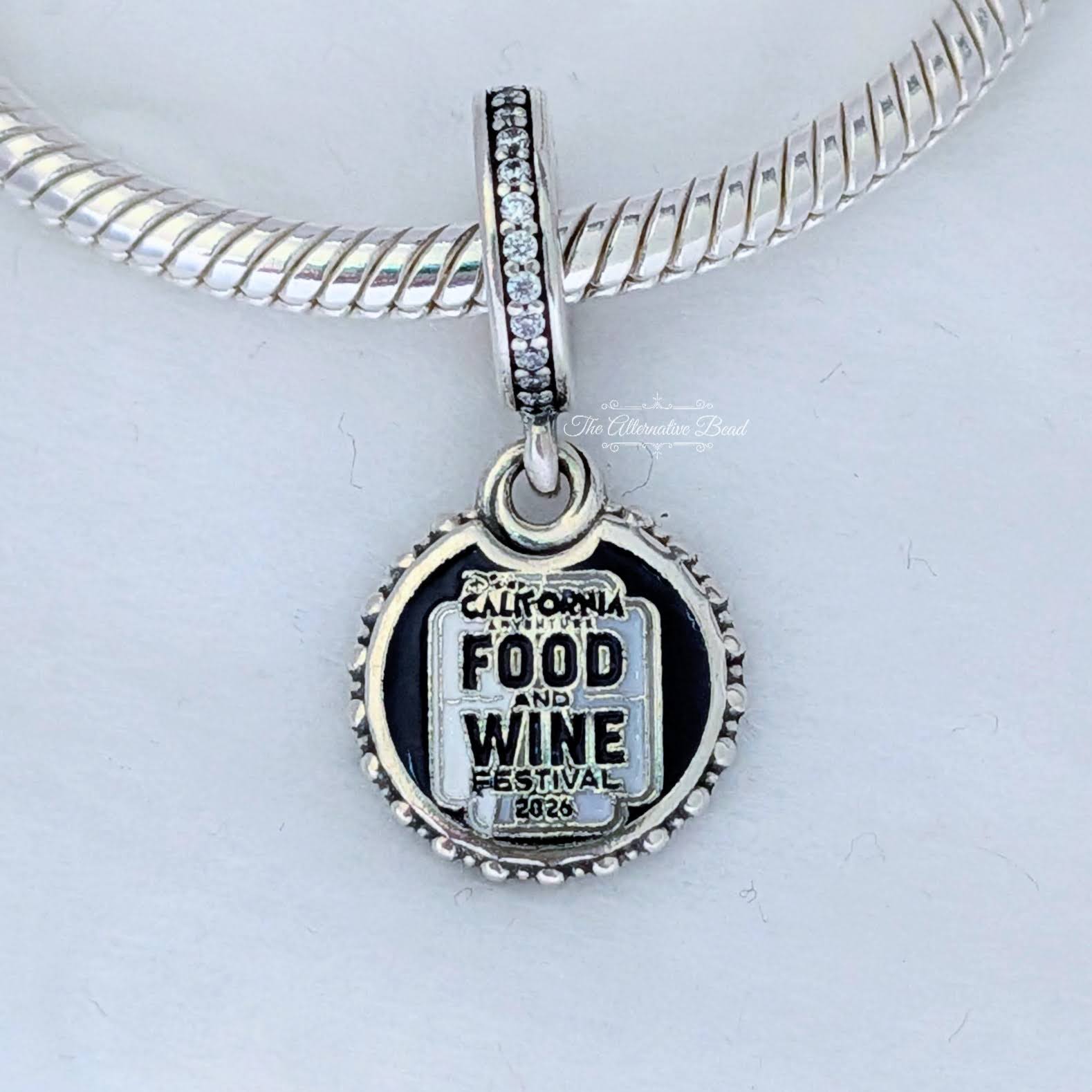 DCA Food & Wine Festival 2026 Chef Goofy Dangle Charm