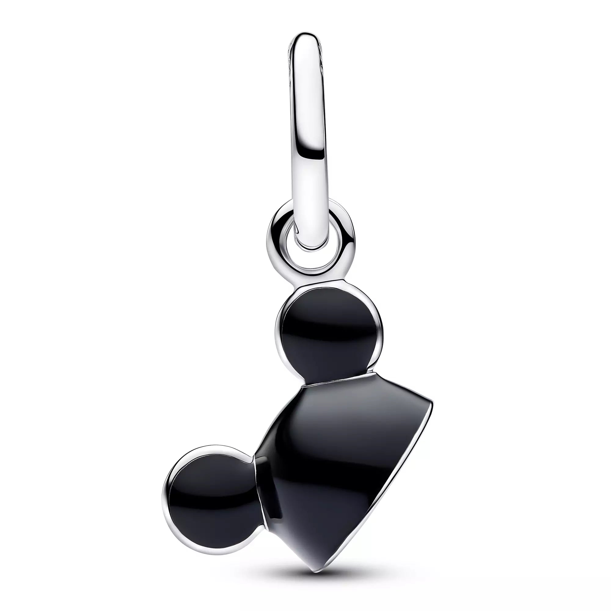 Disney x Pandora Mickey Mouse Mouseketeer Ear Hat Dangle Charm silver; black; gold sterling-silver; enamel; gold Dangle by The Alternative Bead. Your Jewelry Retailer from Germany