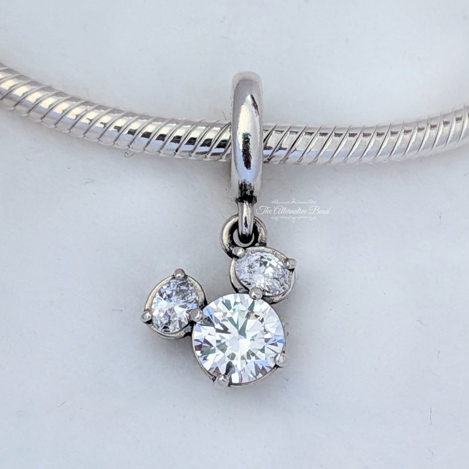 Mickey Mouse Silhouette Dangle
