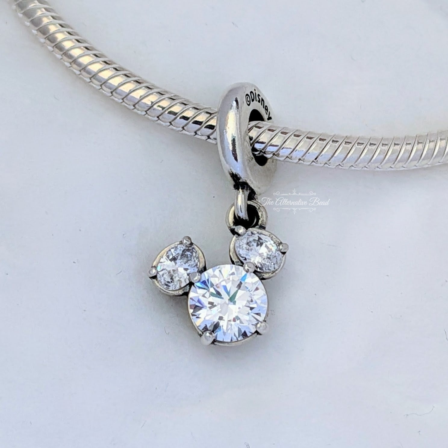 Mickey Mouse Silhouette Dangle