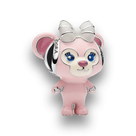 Disney x Pandora Shelliemay Pink Enamel Charm pink sterling-silver; enamel Bead by The Alternative Bead. Your Jewelry Retailer from Germany