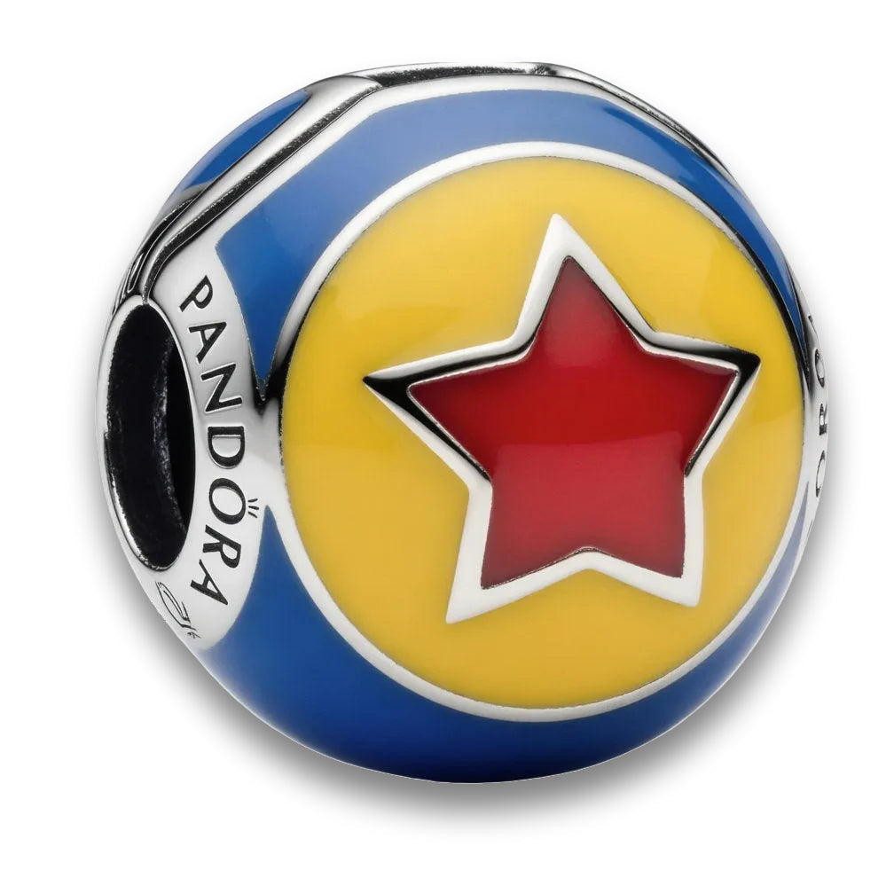 Disney x Pandora Toy Story Ball Clip blue; yellow; red sterling-silver; enamel Clip by The Alternative Bead. Your Jewelry Retailer from Germany