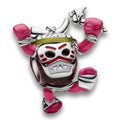 Disney x Pandora Kakamora Charm brown sterling-silver; linen; enamel Bead by The Alternative Bead. Your Jewelry Retailer from Germany