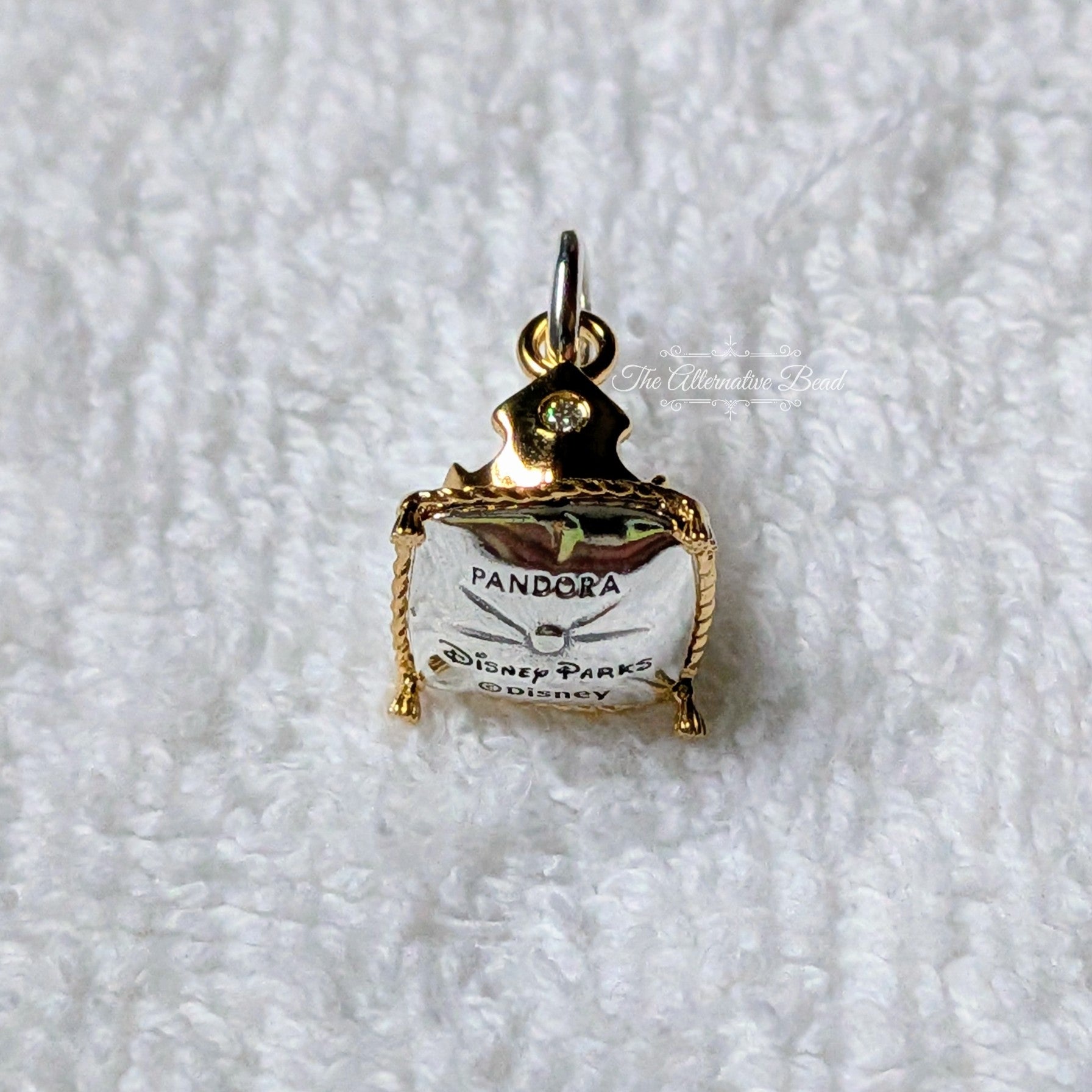 Disney x Pandora Aurora´s Crown Dangle Charm silver; gold sterling-silver; gold-plated Bead by The Alternative Bead. Your Jewelry Retailer from Germany