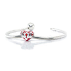 Aurora Charm Lovebirds On Fire Charm silver; red; white sterling-silver; enamel Bead by The Alternative Bead. Your official Aurora Charm Retailer from Germany