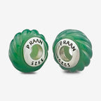 Praan Dark Emerald Crystal Stopper Charms green natural-stone Stopper by The Alternative Bead. Your official Praan Retailer from Germany