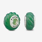 Praan Dark Emerald Crystal Stopper Charms green natural-stone Stopper by The Alternative Bead. Your official Praan Retailer from Germany