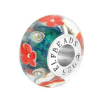 Elfbeads Darkwater Poppy Secret green; red glass Bead by The Alternative Bead. Your official Elfbeads Retailer from Germany