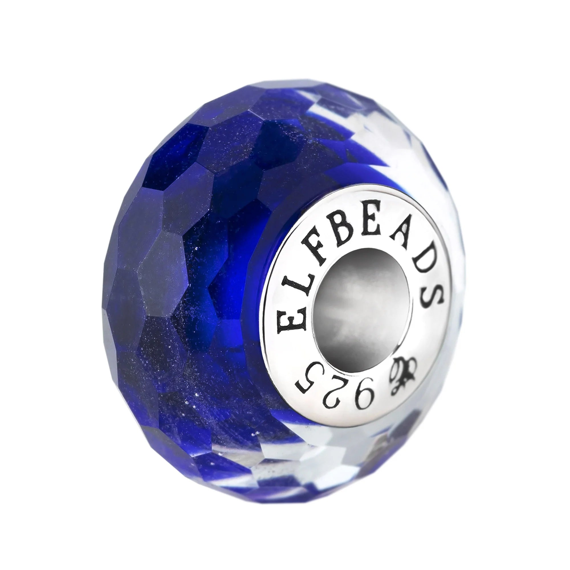 Elfbeads Deep Blue Fractal blue glass Bead by The Alternative Bead. Your official Elfbeads Retailer from Germany