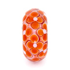 Elfbeads Delight Flowerstone orange glass Bead by The Alternative Bead. Your official Elfbeads Retailer from Germany