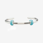 Praan Dolphin Blue Crystal Stopper Charms blue crystal Stopper by The Alternative Bead. Your official Praan Retailer from Germany