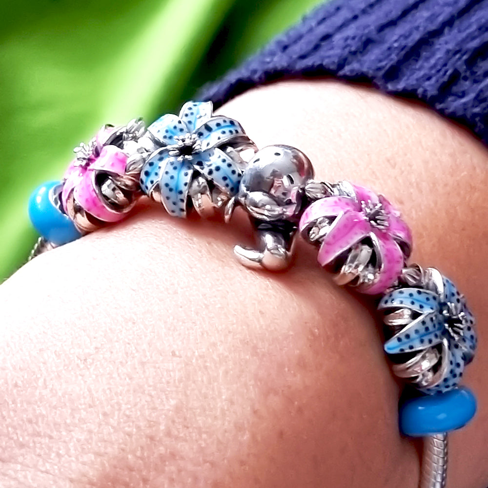 Aurora Charm Flippy the Dolphin Charm silver sterling-silver Bead by The Alternative Bead. Your official Aurora Charm Retailer from Germany