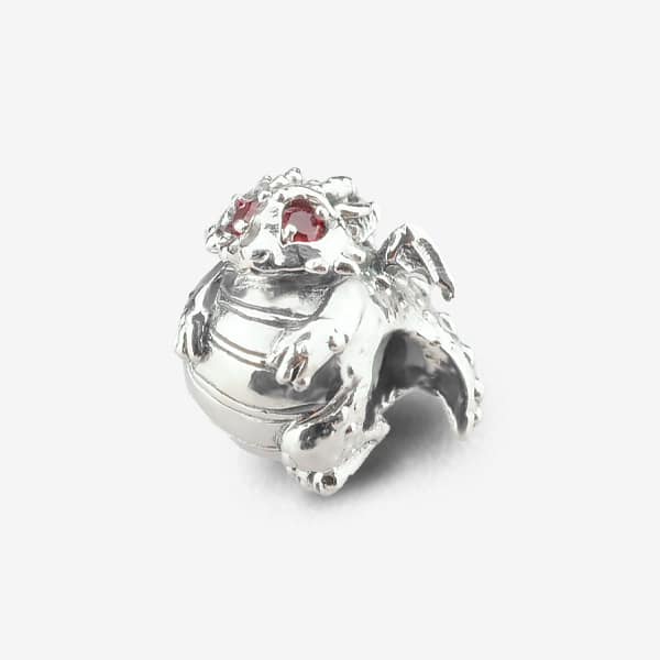 Praan Draco Dragon Charm silver sterling-silver Bead by The Alternative Bead. Your official Praan Retailer from Germany