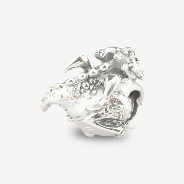 Praan Draco Dragon Charm silver sterling-silver Bead by The Alternative Bead. Your official Praan Retailer from Germany