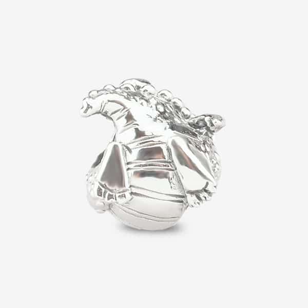 Praan Draco Dragon Charm silver sterling-silver Bead by The Alternative Bead. Your official Praan Retailer from Germany